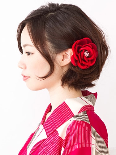 61 85 浴衣に合う髪型 自分で簡単にできる浴衣へアアレンジ ヘア特集 All About