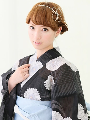 69 85 浴衣に合う髪型 自分で簡単にできる浴衣へアアレンジ ヘア特集 All About