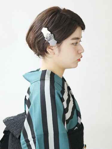 8 9 簡単 浴衣に似合う髪型 ショートヘアスタイル ヘア特集 All About
