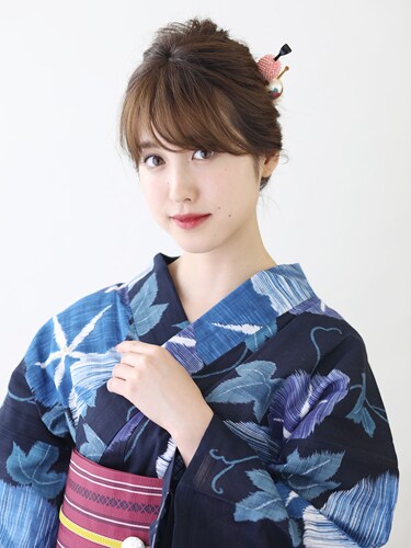 4 9 簡単 浴衣に似合う髪型 ミディアムヘアスタイル ヘア特集 All About